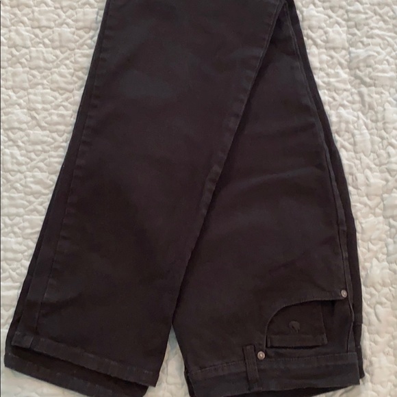 Gloria Vanderbilt black Amanda jeans size 12L - Picture 2 of 7
